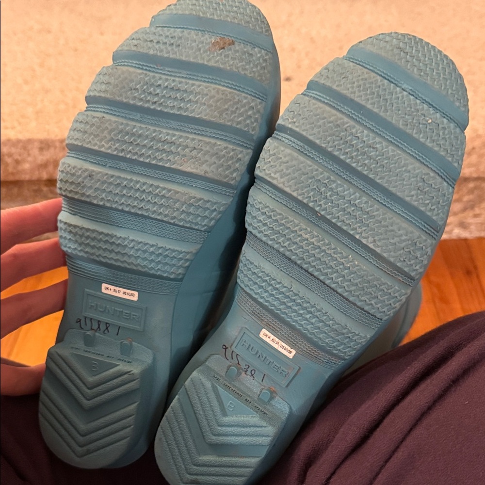 Hunter Blue Women's Winter & Rain Boots - Picture 6 of 6